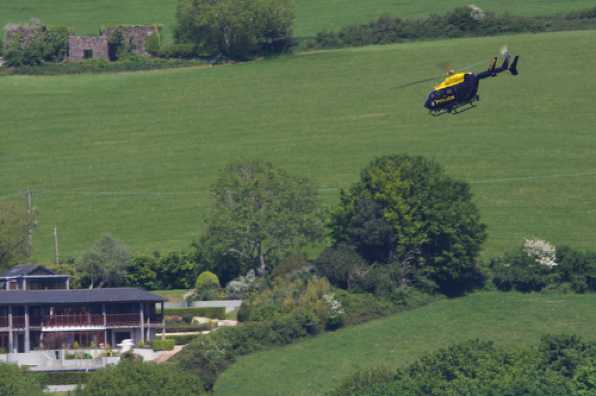 12 May 2020 - 13-40-20 
The Golf House seemed to be everyone's favourite target this month.
----------------------
Devon & Cornwall Police helicopter G-DCPB